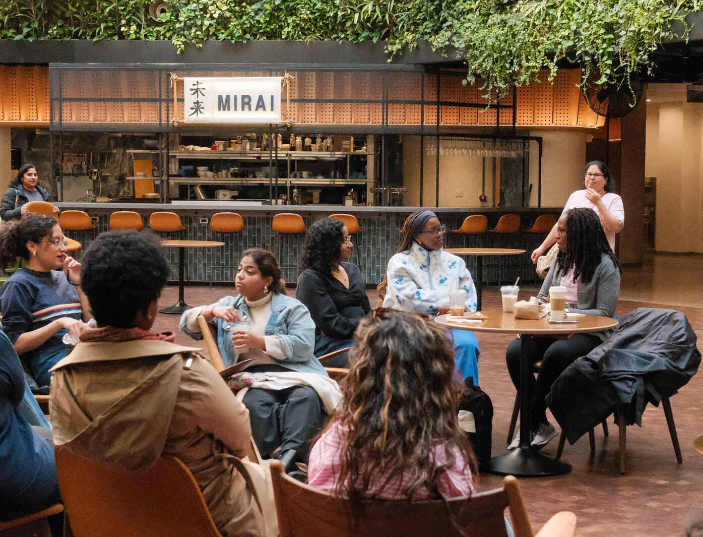 Group of women chatting