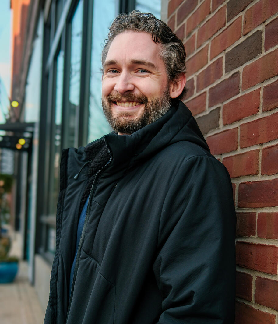 Portrait of a man smiling