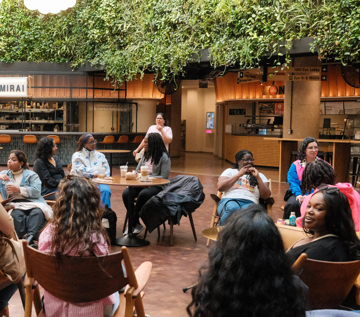 Group of women chatting
