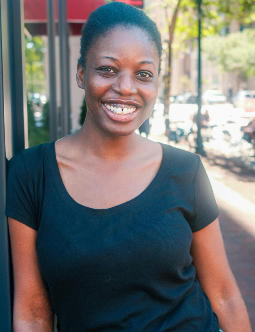 Portrait of a woman smiling